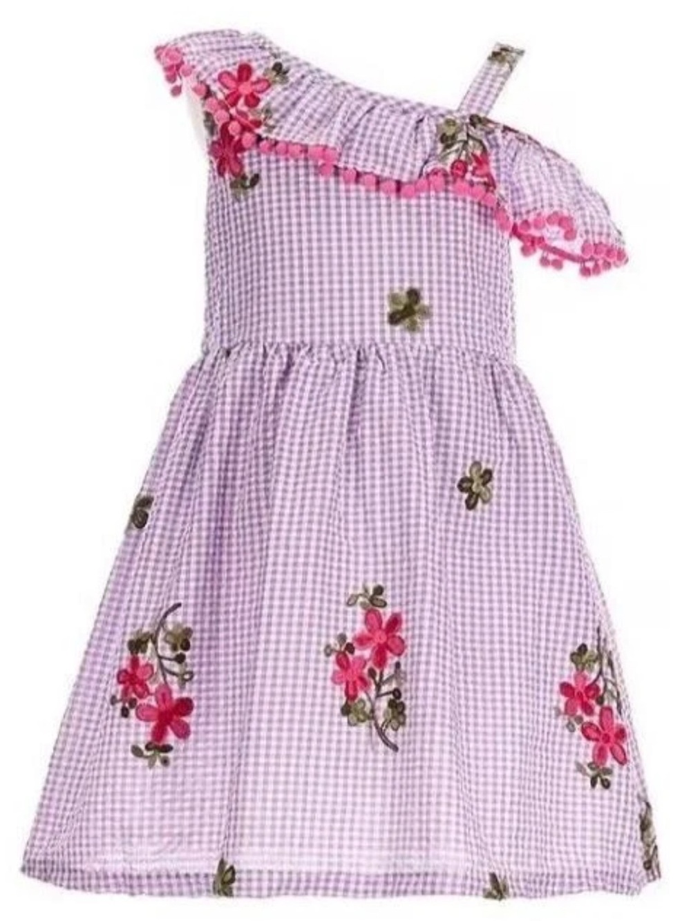 Rare Editions Gingham 6x Dress
